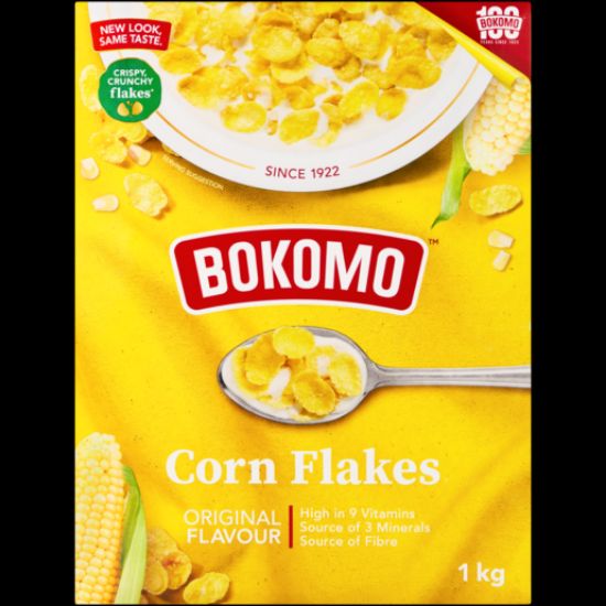 Picture of Cereal Corn Flakes Bokomo 1kg (4073)