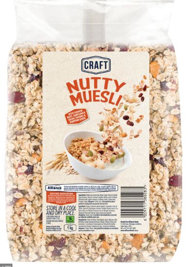 Picture of Cereal Muesli Nutty Craft 10 x 1kg