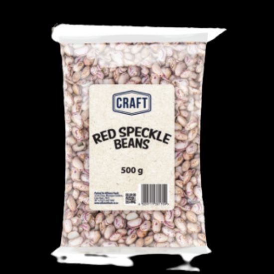 Picture of Beans Red Speckled Dried Craft 500g