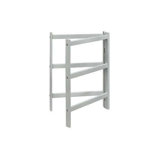 Picture of TOWEL STAND WOODEN GREY
