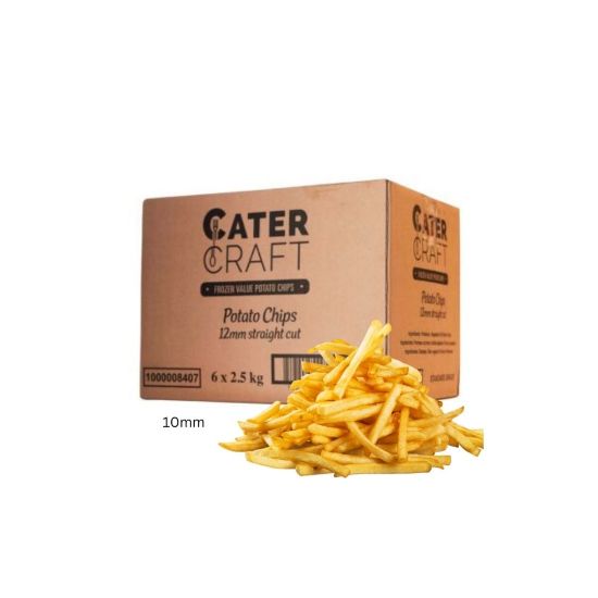 Picture of Chips 10mm Rest McCain Catercraft 15kg 6x2.5kg