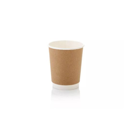 Picture of CUP COFFEE DOUBLE WALL KRAFT 250ml 1's