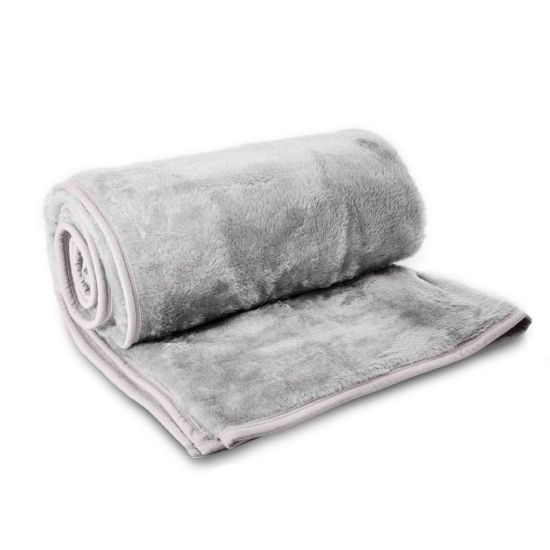 Picture of BLANKET ARANDA DOVE GREY KING 220x275
