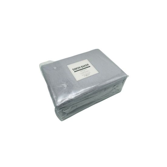 Picture of SIMON BAKER FLANNEL SHEET SET KING GREY