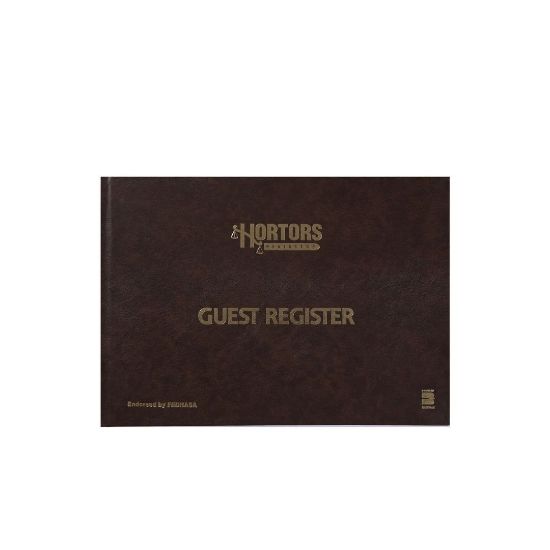 Picture of GUEST REGISTER DISCLAIMER (BROWN)