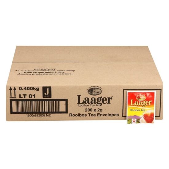 Picture of TEA LAAGER ROOIBOS ENV 200 X 2g