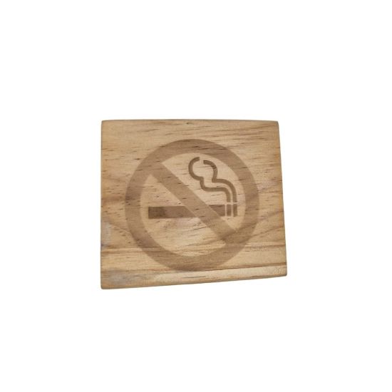 Picture of SIGN NO SMOKING WOODEN