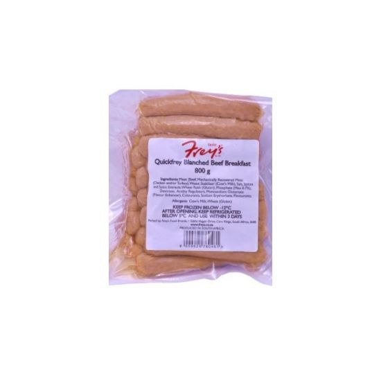 Picture of FREYS C/T BEEF SAUSAGE 800G