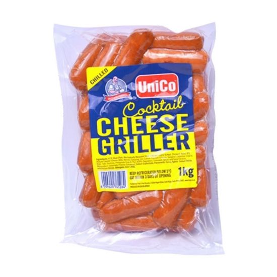 Picture of SAUSAGE UNICO COCKTAIL CHEESE GRILLER 1K