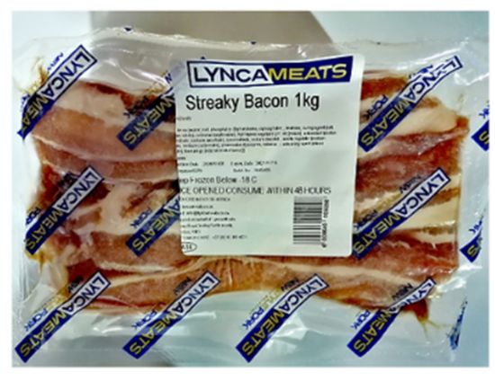 Picture of Bacon Streaky 1kg Lynca