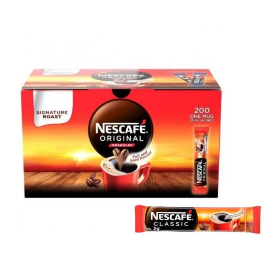 Picture of COFFEE NESCAFE CLASSIC STICKS 200x1.8g