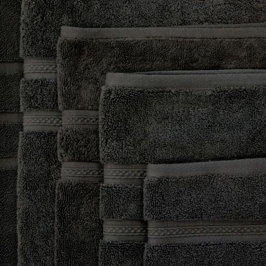 Picture of NORTEX ROYAL PLUSH D/GREY B/TOWEL 70x130