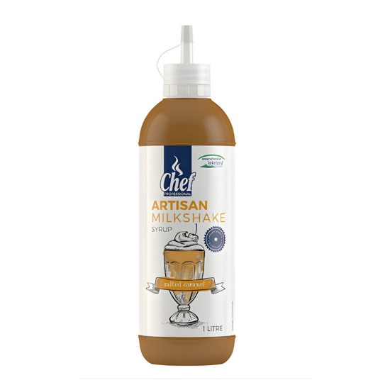 Picture of Milkshake Syrup CHEF Salted Caramel 1l